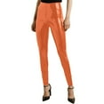 thumbnail image 5 of Kureaily Women Matte pc leather open-crotch pants for ladies Loose Lounge Trousers, 5 of 5