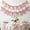 Pink, variant on Guvpev 6.5FT Pink Bow Garland Banner Decorations, Pre-Strung Satin Ribbon Bows for Birthday, Baby Shower, Bridal Shower, Coquette Girls Room, Bow Themed Party, Wedding, Christmas Tree Decorations