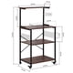 thumbnail image 4 of Estante de Almacenamiento, Soporte para Horno de Microondas, Marron FurnitureR móvil, 4 of 7
