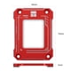 thumbnail image 4 of Thermalright LGA1700-BCF 12th CPU Bending Corrector Fixed Backplane (Rojo) Likrtyny Para estrenar, 4 of 9