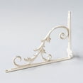 thumbnail image 2 of White Cast Iron Decorative Bracket, 2 of 2