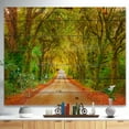 thumbnail image 2 of Design Art - Fall Greenery and Road Straight Ahead, 2 of 5
