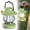 Green, variant on Yhuaoa Rechargeable LED Camping Lantern, Portable Light with 3 Color Modes, USB Charging, Hanging Hook for Emergency, Hiking, Tent, Bedroom & Indoor Use