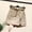Khaki, variant on Huowey Women'S Casual Short Skorts High Waist Solid Color Button Side Slit Lightweight Wide Leg Denim Shorts Fashionable Summer Stylish Breathable Shorts Dailywear,Black,L