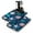 White-264, variant on Nautical Marine Coffee Bar Mat with Ocean Vessel and Rudder Theme – Absorbent Diatom Pad for Coffee Maker Station or Sink Area