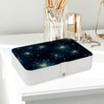 thumbnail image 6 of Constellation Earring Organizer Holder Jewelry Stand, PU Leather with Removable Compartment, Portable, 6 of 6