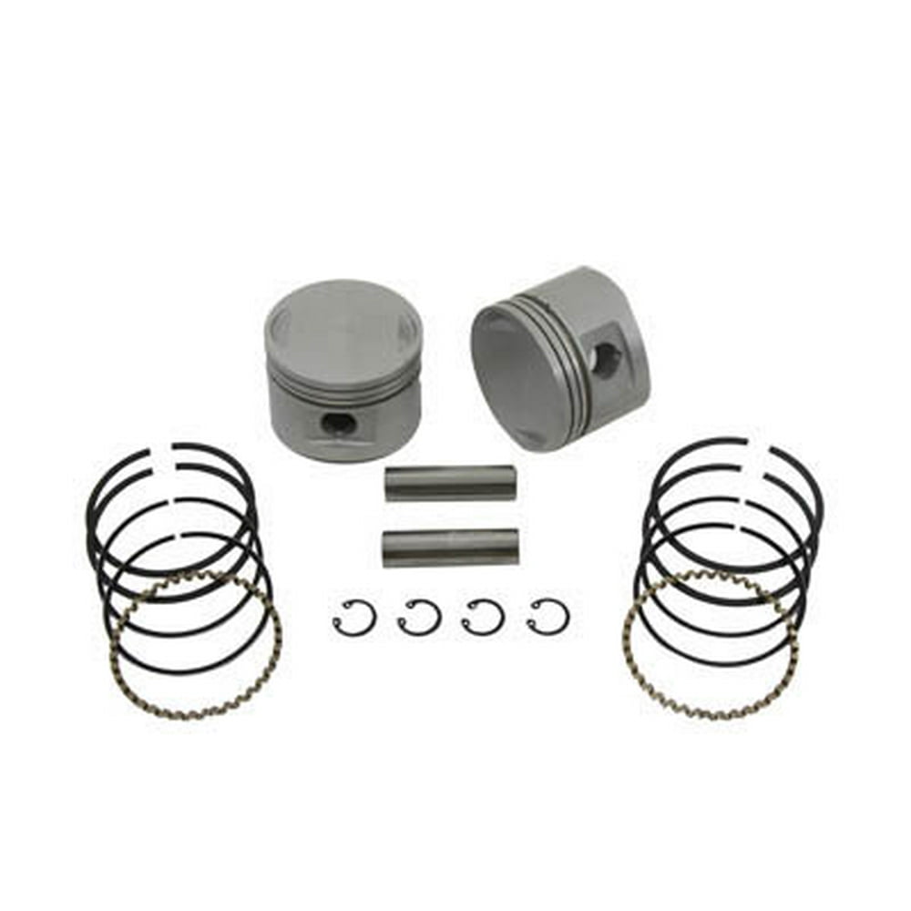 80 Evolution Piston Kit .010 Oversize,for Harley Davidson,by VTwin
