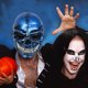 thumbnail image 1 of Decoraciones de Halloween, adornos de Halloween, regalos de Halloween Máscara de casco de calavera de Halloween Máscara de calavera completa La cubierta de calavera, 1 of 5