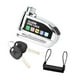 thumbnail image 3 of Candado de disco con alarma impermeable 110dB perfecl con cable recordatorio Amarillo, 3 of 9