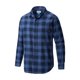 thumbnail image 1 of Columbia Vapor Ridge III - Camiseta con botones para hombre, color azul, pequeño Columbia Botones al frente, 1 of 1