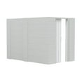 thumbnail image 2 of EverBlock 6’ x 10’ x 7’ L-Shaped Wall Kit with Accordion Door | 3’ x 7’ Doorway | Modular Building Blocks | Wall Display | Room Divider & Partition | Easy to Connect & Reuse | Indoor & Outdoor Use, 2 of 7