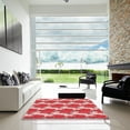 thumbnail image 7 of Ahgly Company Machine Washable Indoor Square Transitional Pastel Pink Area Rugs, 7' Square, 7 of 7