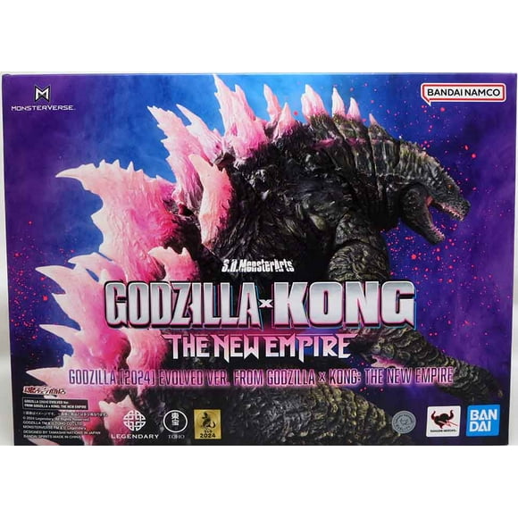 Godzilla X Kong The New Empire 6 Inch Action Figure S.H. MonsterArts - Godzilla Evolved 2024