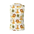 thumbnail image 6 of Lsque Tiger Lion Print Men's Cotton Blend Sleeveless Muscle Shirts (S-3XL)- Moisture Wicking, Odor Protection, UPF 30+,3X-Large, 6 of 8