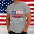 thumbnail image 2 of FUZHIQ Men's 250th Anniversary T-Shirt 1776-2026 Vintage American Flag Short Sleeve Crew Neck Casual Tee,XL, 2 of 5