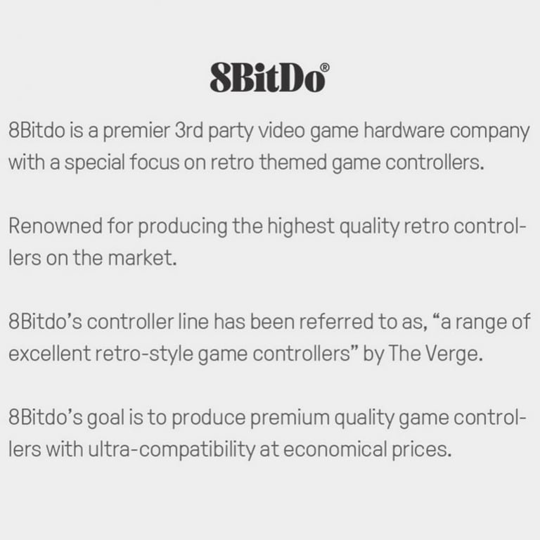 AKNES 8BitDo USB Wireless Controller Adapter for Switch, PS4, PS3, Xbox,  Windows - Male to Female