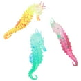 thumbnail image 4 of 3pcs Silicone Brillant Cheval de Mer Décoration de Maison Accessoire de Paysage, 4 of 6