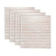 thumbnail image 1 of 4 Hojas de Calcomanías de Letras 0.28" Calcomanías de Letras Mini 3D Aleación Autoadhesivas (Oro Rosa, Mayúsculas), 1 of 7