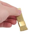 thumbnail image 3 of Copper Wire Nail Drill Brushes for Cleaning Use Golden Color Ergonomically Designed 1 Pc, 3 of 9