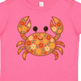 thumbnail image 4 of Inktastic Beach Crab Cute Girly Maritime Girls Toddler T-Shirt, 4 of 5