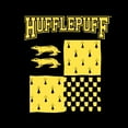 thumbnail image 2 of Harry Potter Hufflepuff Element of Earth Men's Black Tee T-Shirt Shirt-Large, 2 of 3