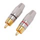 thumbnail image 4 of 80 Piezas RCA Plug Audio Video Cable de Bloqueo Connector Chapado En Oro, 4 of 5