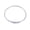 White, variant on Suodoka LED Dog Collar USB Rechargeable Flash Light PVC Pet Safety Necklace for Large Medium Small Dogs, Yellow, 13.78 inches / 35 cm