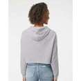 thumbnail image 3 of Independent Trading Co. Women’s Lightweight Cropped Hooded Sweatshirt, 3 of 5