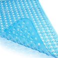 thumbnail image 2 of Yimobra Original Bathtub Mat Non Slip, Bath Mats for Tub, Shower Mat with Drain Holes Suction Cups, Machine Washable, BPA, Latex, Phthalate Free, 34.5 x 15.5 Inches, Clear Blue, 2 of 3