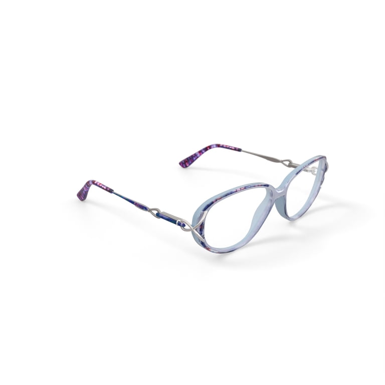 Sophia Loren Women's SL749 Azure Oval Prescription Eyeglasses with
