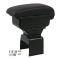 thumbnail image 2 of Center Console Storage Box, PU Leather Armrest Box Wear  Large Storage Space Soft  Designed Perfect Fit  For Car, 2 of 8