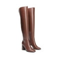 thumbnail image 3 of Dream Pairs Women's Over-the-Knee Block Chunky Heel Boots Tall Fall Fashion Square-Toe with Side Zipper, 3 of 6