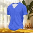 thumbnail image 6 of Gytharion Mens Shirts Short Sleeve T Shirt for Men V-Neck Casual Solid Basic Workout Shirts for Big And Tall Mens, 6 of 7