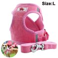 thumbnail image 1 of Arnés para perros con correa para perros, arnés de pecho de malla suave para perros / gatos medianos y pequeños, arnés ajustable reflectante y transpirable para cachorros Ormromra 2034456-4, 1 of 9