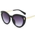 thumbnail image 4 of Unisex Square Classic Cat Eye Sunglasses Cateye Sunglasses Y1026, 4 of 5