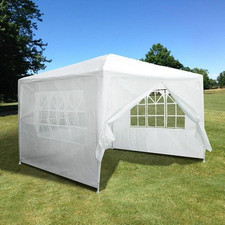 10 Canopy Side Wall - Yescom 10'x10' Gazebo Canopy Wedding Party Tent w/ Removable Side Wall