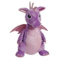 thumbnail image 3 of Larkspur Dragon 12 Inch (Sparkle Tales) Stuffed Animal by Aurora Plush (30837), 3 of 4