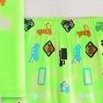 thumbnail image 5 of TOWED22 Baby Boy Outfits 2pcs Crewneck Short Sleeve T-Shirt Elastic Waist Drawstring Shorts Dinosaur Truck Print Summer Clothes(Light Green,2-3 Y), 5 of 8