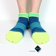 thumbnail image 2 of DKGP-Unisex COOLMAX Colorful Sporting Ankle Socks (3 Pairs), 2 of 3
