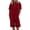 Wine #33, variant on WULMLEO Women Linen Set 2 Piece Summer Outfits Plus Size Short Sleeve Shirt and Bermuda Shorts Lounge Set Casual Matching Set Sky Blue XL