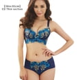 thumbnail image 2 of Minnieouse Sujetador Conjunto de ropa interior Push Up Sujetadores sexy Bordado Mujer Lencería Ropa de dormir Bragas, rojo, 32A / B 70A / B Ropa interior Azul oscuro 38/85C Minnieouse AP000830-41, 2 of 6