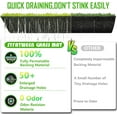 thumbnail image 4 of Reusable Dog Loo System with Artificial Grass Turf&Pee Pads&Tray, for Puppy Potty Training is Portable&Easy to Clean,35x23in Large Dog Litter Box Toilet for Indoor/Outdoor use (35.6''x23.6''), 4 of 7