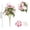 B, variant on LiUMX Artificial Morning Glory Silk Flowers, Realistic Faux Floral Stems for Wedding Home Outdoor Décor, Durable & Easy to Arrange Photo Props