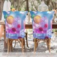 thumbnail image 6 of YAZAOO Chair Covers Set Home Kitchen Fruity Drink with Raspberries Mint Party Decor Seat Back Cover Protector, 6 of 6