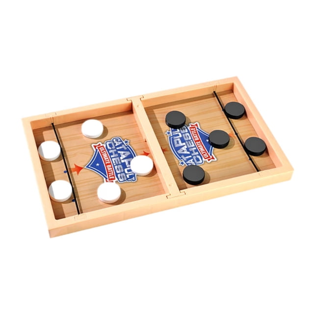 TISHITA Fast Puck Game 2 Player Air Hockey Board Game for Friends Party Family Night