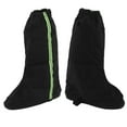 thumbnail image 4 of Fundas para botas para zapatos de nieve, 1 par de fundas para zapatos con reflector, cubierta plegable para zapatos para botas de nieve, ultra sensible, 4 of 8