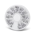 thumbnail image 4 of Cristal de uñas Zulema 1200pcs Decoración Del Rhinestone 2mm Con ruedas, 4 of 8