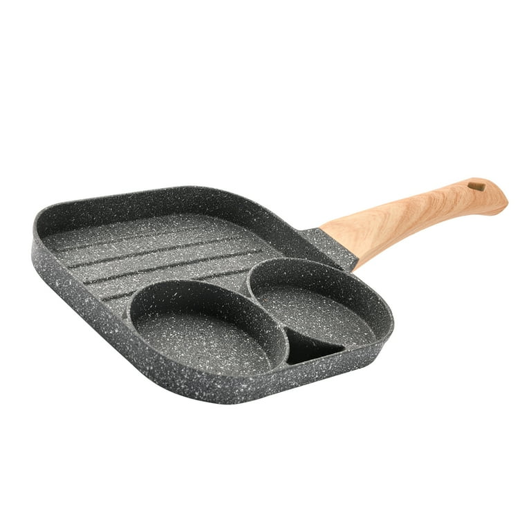 Crepe Pan Pancake Pan Nonstick Frying Pot With Wooden Handle - Temu