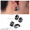 thumbnail image 4 of Kit de Aretes De Acero Inoxidable 8 Pares, 4 of 5