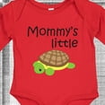 thumbnail image 4 of Inktastic Mommy's Little Turtle Boys or Girls Long Sleeve Baby Bodysuit, 4 of 5